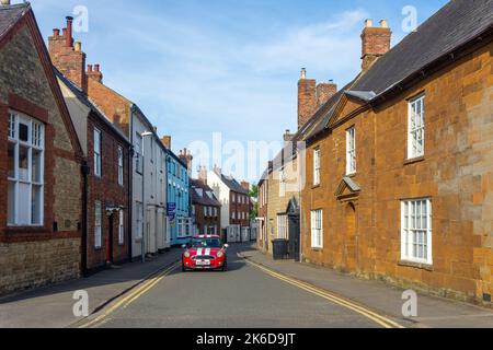 Periodo case, Park Street, Towcester, Northamptonshire, England, Regno Unito Foto Stock