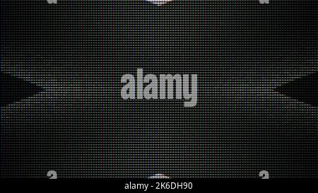 Trasformare geometrico futuristico sfondo di interferenza sognante. Foto Stock