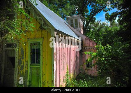 Monroe Allison House prima di un rinnovo, Metamora, Indiana, USA Foto Stock