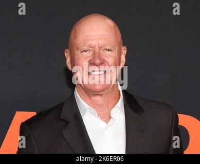 Los Angeles, USA - 11 ottobre 2022: James Jude Courtney partecipa alla prima di 'Halloween ends' tenutasi al TCL Chinese Theatre Foto Stock