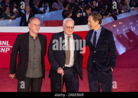 13 ottobre 2022, Roma, Italia: Il regista James Ivory partecipa al tappeto rosso dell'apertura del Rome Film Fest 2022. (Credit Image: © Matteo Nardone/Pacific Press via ZUMA Press Wire) Foto Stock