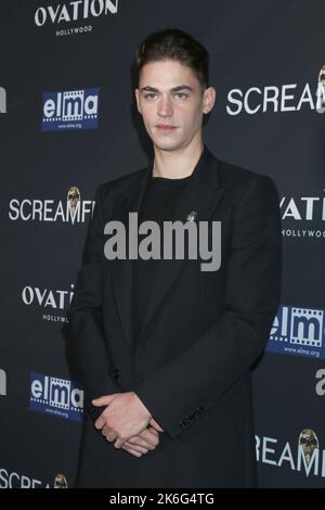 12 ottobre 2022, Los Angeles, CA, USA: LOS ANGELES - OTT 12: Hero Fiennes-Tiffin al Loneliest Boy in the World al TCL Chinese Theater 6 il 12 ottobre 2022 a Los Angeles, CA (Credit Image: © Kay Blake/ZUMA Press Wire) Foto Stock