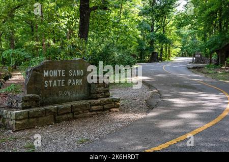 Parco statale di Monte sano, Alabama Foto Stock