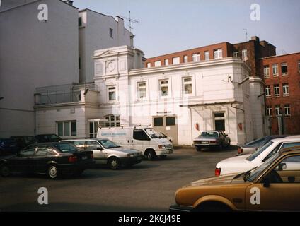 Amburgo - unità residenziale temporanea/transitoria - 1993, Stati Uniti fotografie relative a ambasciate, consolati e altri edifici d'oltremare Foto Stock