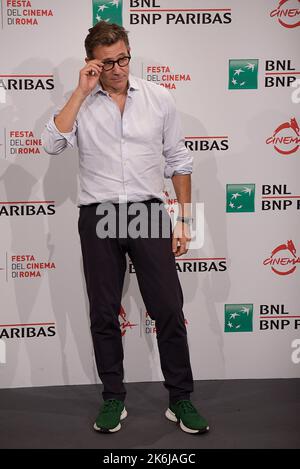 Roma, Italia. 14th Ott 2022. Michel Hazanavicius partecipa al 'Coupez!' Fotocall durante il 17th° Festival del Cinema di Roma all'Auditorium Parco della Musica di Roma. Credit: SOPA Images Limited/Alamy Live News Foto Stock