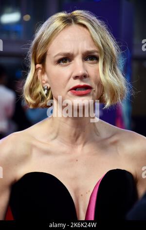 Londra, Regno Unito. Carey Mulligan. 'She Said', Headline Gala UK, BFI London Film Festival, Royal Festival Hall, Southbank. Credit: michael melia/Alamy Live News Foto Stock