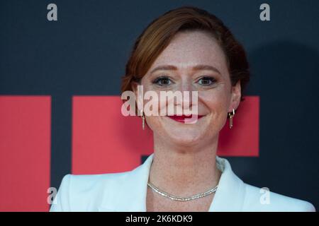 Lauren o'Connor partecipa alla She Said Premiere come parte del 66th BFI London Film Festival a Parigi, in Francia, il 14 ottobre 2022. Foto di Aurore Marechal/ABACAPRESS.COM Foto Stock