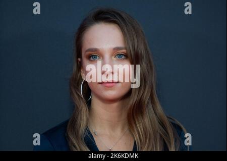 Molly Windsor partecipa alla She Said Premiere come parte del BFI London Film Festival 66th a Parigi, in Francia, il 14 ottobre 2022. Foto di Aurore Marechal/ABACAPRESS.COM Foto Stock