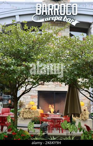 Barroco arepa bar al Crocker Park a Westlake, Ohio Foto Stock