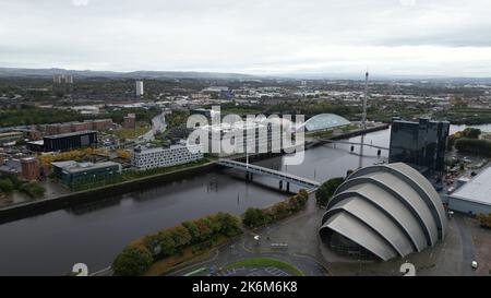 Clyde Auditorium al SSE Scottish Exhibition and Conference Center di Glasgow - GLASGOW, SCOZIA - 04 OTTOBRE 2022 Foto Stock