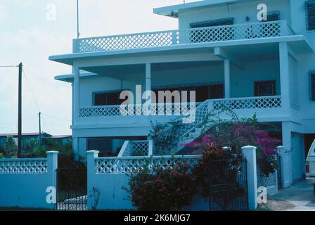 Belize City - Chancery Office Building - 1981, fotografie degli Stati Uniti relative a ambasciate, consolati e altri edifici d'oltremare Foto Stock
