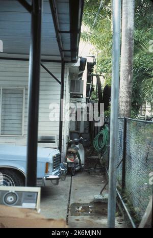 Belize City - Chancery Office Building - 1982, fotografie degli Stati Uniti relative a ambasciate, consolati e altri edifici d'oltremare Foto Stock
