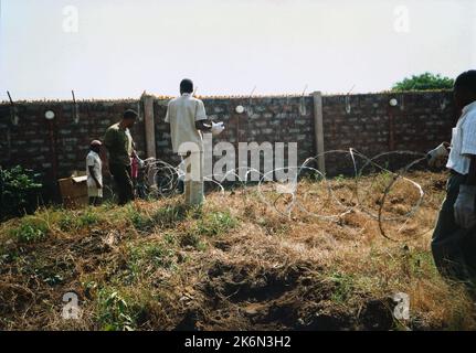 Conakry - Chancery Office Building - 1991, fotografie degli Stati Uniti relative ad ambasciate, consolati e altri edifici d'oltremare Foto Stock