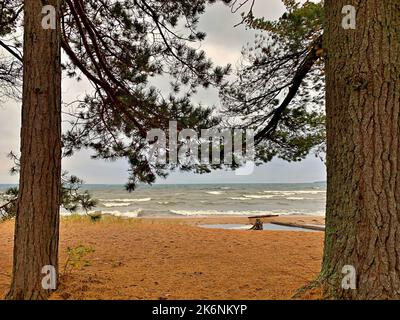 Batchawana Bay Provincial Park/Lake Superior/Ontario-Canada Foto Stock