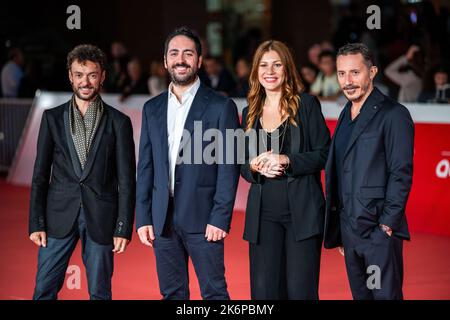 Tappeto rosso di Romolo II con cast e ospiti al Rome Film Fest 2022 Foto Stock