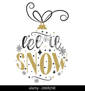 Buon preventivo di Natale per i biglietti d'auguri. Illustrazione Vettoriale