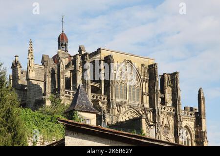 Abbazia di Saint-Antoine l'Abbaye in Francia Foto Stock
