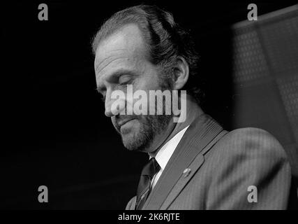 Juan Carlos i, re di Spagna, all'Universidad e Belgrano, Buenos Aires, Argentina, 1985 Foto Stock