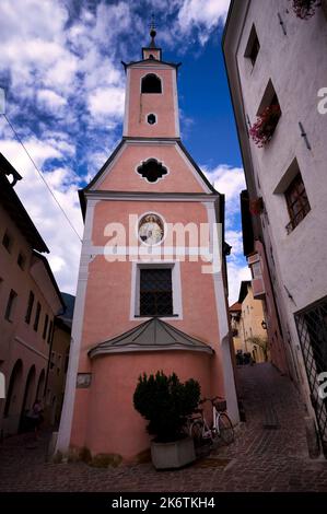 Angelo custode Angelo Chiesa, Bressanone, Alto Adige, Trentino, Italia Foto Stock