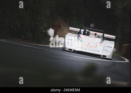 Gara automobilistica storica della Coppa Faro inb Pesaro Italia Foto Stock