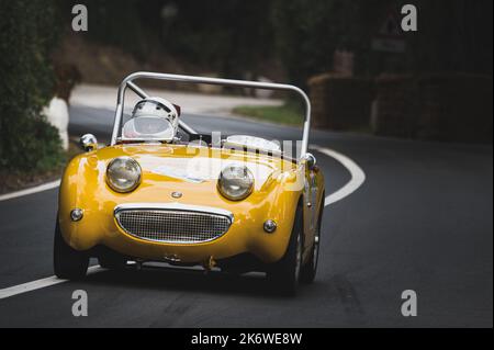 Gara automobilistica storica della Coppa Faro inb Pesaro Italia Foto Stock