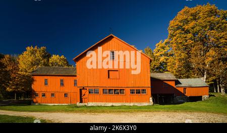 Barn William Cullen Bryant Homestead   Cummington, Massachusetts, USA Foto Stock