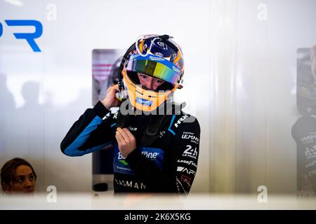 PERONI Alex (aus), Algarve Pro Racing, Oreca 07 - Gibson, ritratto durante la 4 ore di Portimao 2022, 6th° round della 2022 European le Mans Series sul circuito Internazionale di Algarve dal 23 al 25 settembre, a Portimao, Portogallo - Foto: Joao Filipe/DPPI/LiveMedia Foto Stock