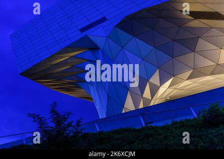 Lione, Musee de Confluence, Coop Himmelb(l)au // Lione, Musee de Confluence, Coop Himmelb(l)au Foto Stock