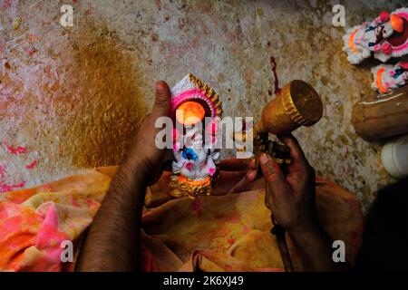 Dea Lakshmi Foto Stock