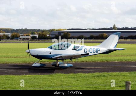 SportCruiser ceco presso Wellesbourne Airfield, Warwickshire, Regno Unito (G-CGIP) Foto Stock