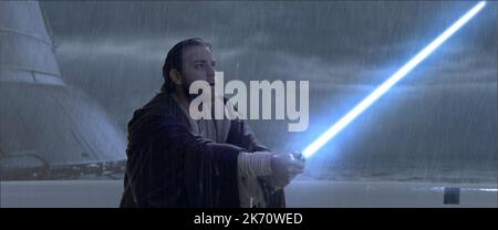 EWAN MCGREGOR, Star Wars: Episodio II - attacco dei cloni, 2002 Foto Stock