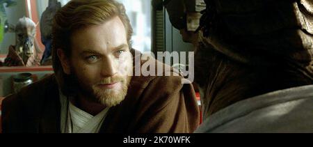 EWAN MCGREGOR, Star Wars: Episodio II - attacco dei cloni, 2002 Foto Stock