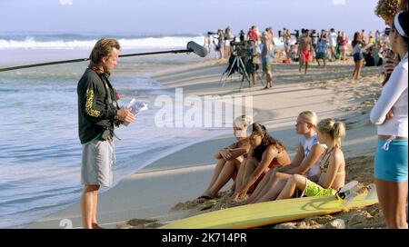 JOHN STOCKWELL, SANOE LAKE, Michelle Rodriguez, Kate Bosworth, MIKA BOOREM, BLUE CRUSH, 2002 Foto Stock