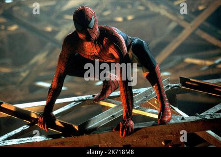 TOBEY MAGUIRE, SPIDER-MAN, 2002 Foto Stock