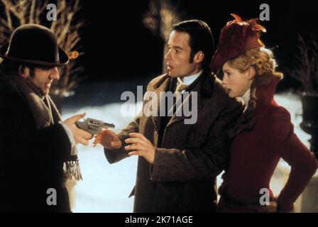 MAX BAKER, Guy Pearce, Sienna Guillory, LA MACCHINA DEL TEMPO, 2002 Foto Stock