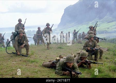 NICOLAS CAGE, ADAM BEACH, PETER STORMARE, MARK RUFFALO, WINDTALKERS, 2002 Foto Stock