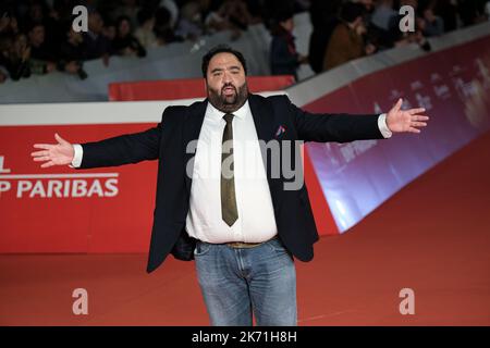 16 ottobre 2022, Roma, Roma, Italia: Nicola Nocella per il film ''il maledetto'' su tappeto rosso durante il 4th° giorno del Festival del Cinema di Roma. (Credit Image: © Elena Vizzoca/Pacific Press via ZUMA Press Wire) Foto Stock