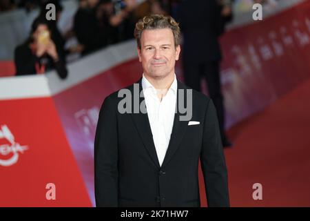 Eugenio Krauss per il film 'Django - la serie' su tappeto rosso durante il 4th° giorno del Festival del Cinema di Roma. (Foto di Elena Vizzoca/Pacific Press) Foto Stock