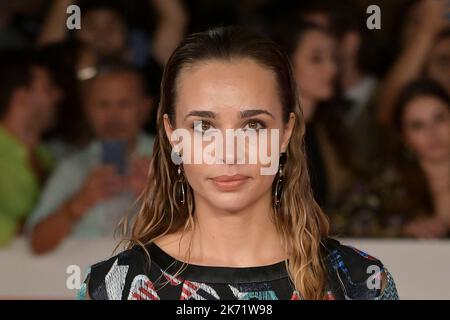 Roma, Italia. 16th Ott 2022. Camille Dugay Comencini partecipa al tappeto rosso di Django la serie al Rome Film Fest all'Auditorium Parco della Musica. (Foto di Mario Cartelli/SOPA Images/Sipa USA) Credit: Sipa USA/Alamy Live News Foto Stock