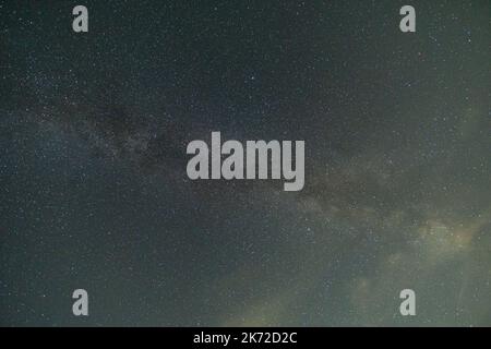 Via Lattea nel cielo notturno in Germania Foto Stock