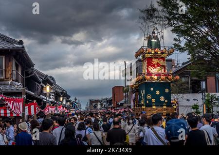 Kawagoe festival (Matsuri) a Saitama, Giappone Foto Stock