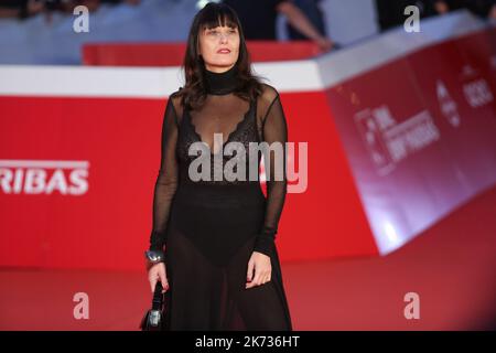 Roma, Italia. 16th Ott 2022. Ginestra Paladino partecipa al tappeto rosso del film "la divina cometa" all'apertura del Film Fest di Roma all'Auditorium Parco della Musica. Credit: SOPA Images Limited/Alamy Live News Foto Stock