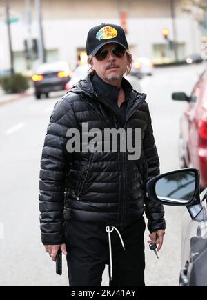 David Spade visto fuori e circa a Los Angeles. Foto Stock