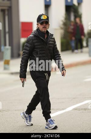 David Spade visto fuori e circa a Los Angeles. Foto Stock