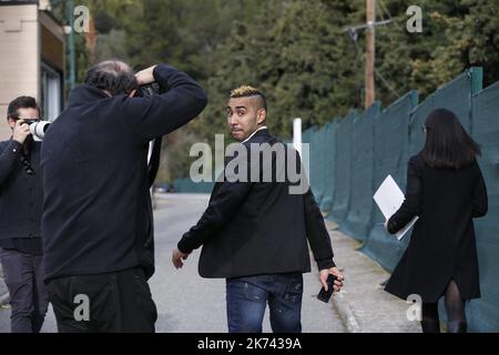 Marsiglia, Francia jan 30th 2017 Dimitri Payet ha detto di aver bisogno di "returtare le sue radici" nel suo ex club, Marsiglia. Il 29 ha firmato un accordo quadriennale e semestrale con il club Ligue 1. Foto Stock