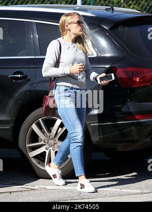 Affollato shopping Phillips a Beverly Hills. Foto Stock