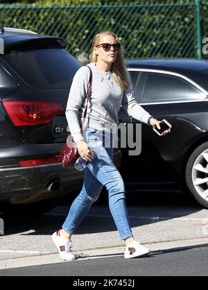 Affollato shopping Phillips a Beverly Hills. Foto Stock