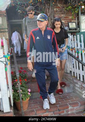 Il principe Van Anhalt si è visto fuori e intorno a Beverly Hills, California Foto Stock