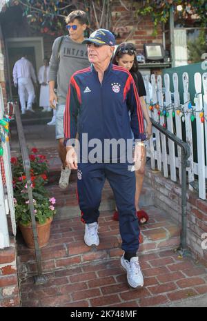 Il principe Van Anhalt si è visto fuori e intorno a Beverly Hills, California Foto Stock