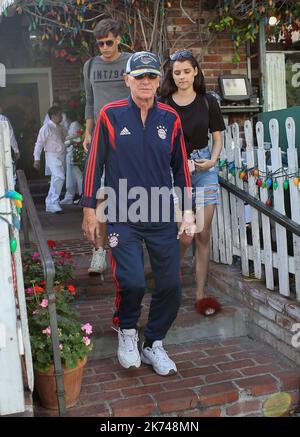 Il principe Van Anhalt si è visto fuori e intorno a Beverly Hills, California Foto Stock